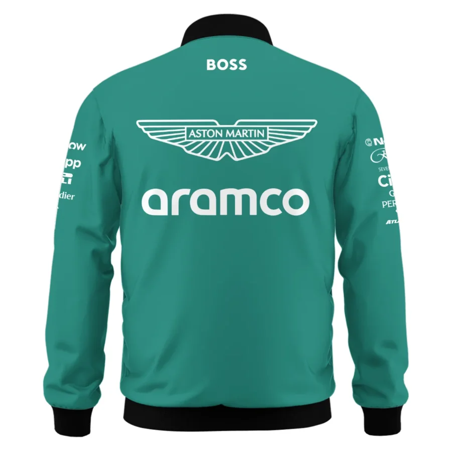 2025 Aston Martin F1 Race Suit Bomber BLVA120725A04AMBB
