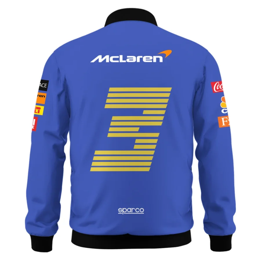 2021 Daniel Ricciardo McLaren F1 Team Race Suit Bomber BLVA180725A03BB