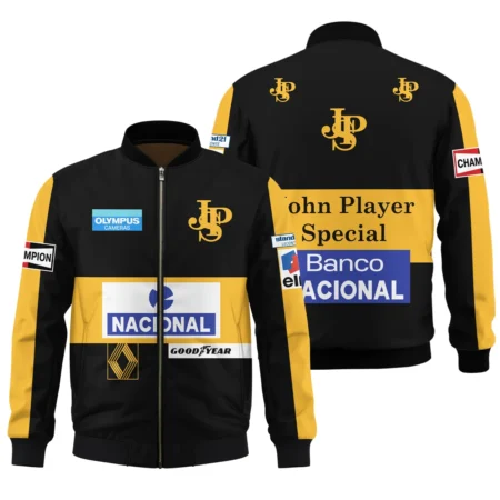 1985 Ayrton Senna John Player Special - Lotus F1 Racing Team Bomber BL3725A4BB