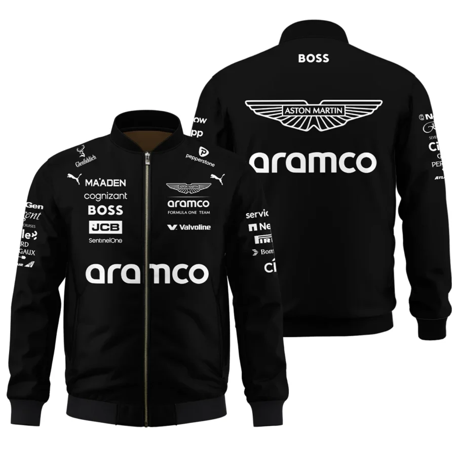2025 Aston Martin F1 Team Suit Bomber BLVA120725A05AMBB