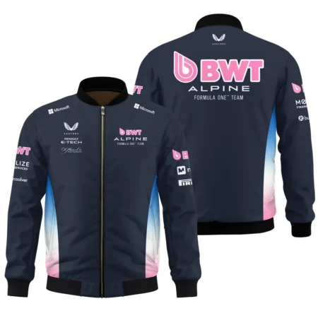 2025 Alpine F1 Team Suit Bomber BLVA150725A01ALPBB