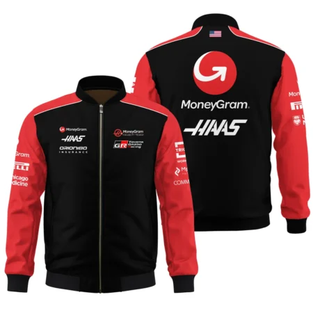 2025 Haas F1 Team Suit Bomber BLVA150725A01HAASBB