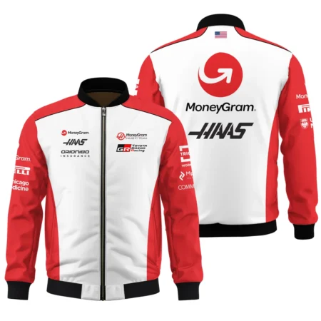 2025 Haas F1 Team Suit Bomber BLVA150725A02HAASBB