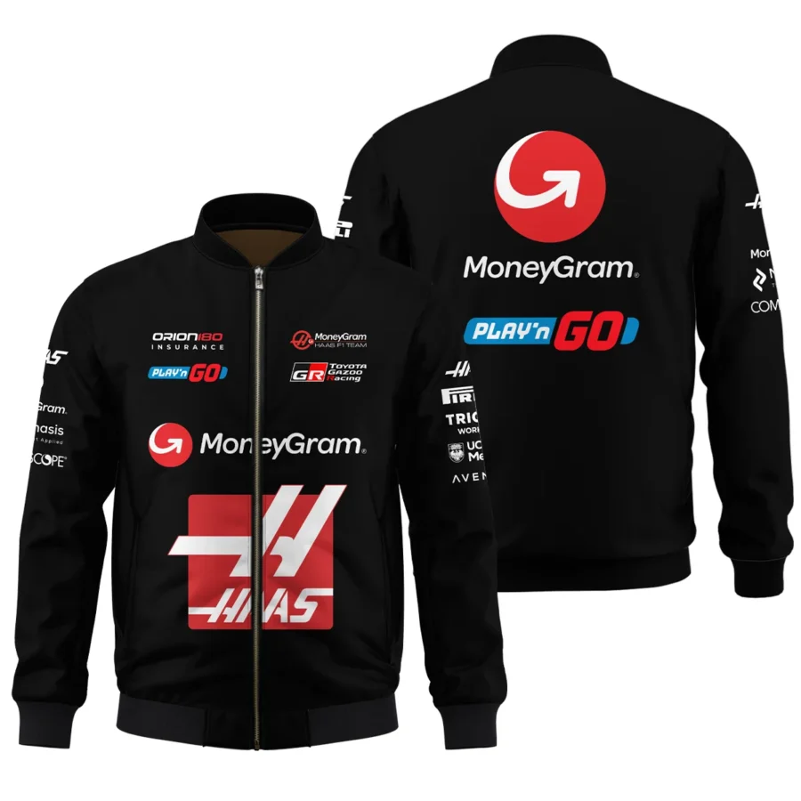 2025 Haas F1 Race Suit Bomber BLVA150725A03HAASBB