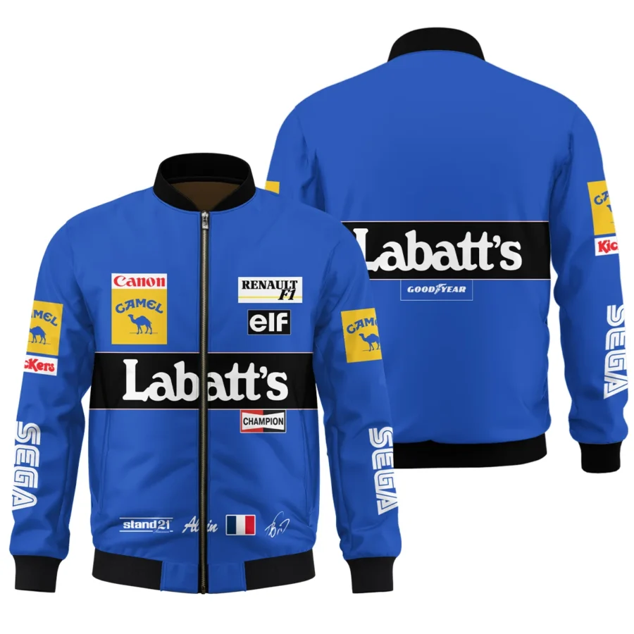 1993 Alain Prost Racing Suit Williams Renault F1 Team Bomber BLVAAP070725A03BB