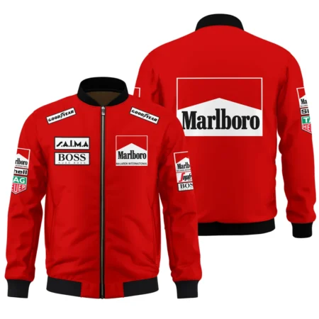 1985 Alain Prost Racing Suit McLaren F1 Team Bomber BLVAAP070725A04BB