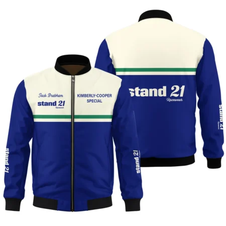 1990s Sir Jack Brabham Race IndyCar Suit Bomber BLVAJB070725A02BB