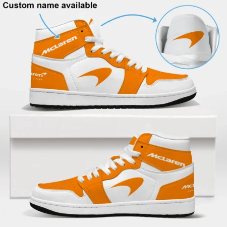 Orange White Custom Shoes Exclusive Logo Air Jordan 1 High BLMCL17725A1