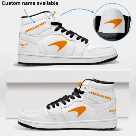 McLaren F1 Exclusive Logo Air Jordan 1 High BLMCL17725A5 - White