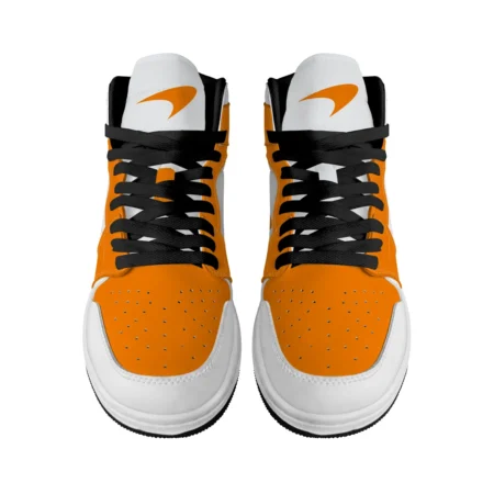 McLaren F1 Exclusive Logo Air Jordan 1 High BLMCL17725A1 - Orange White