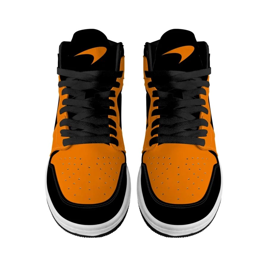 McLaren F1 Exclusive Logo Air Jordan 1 High BLMCL17725A2 - Orange Black