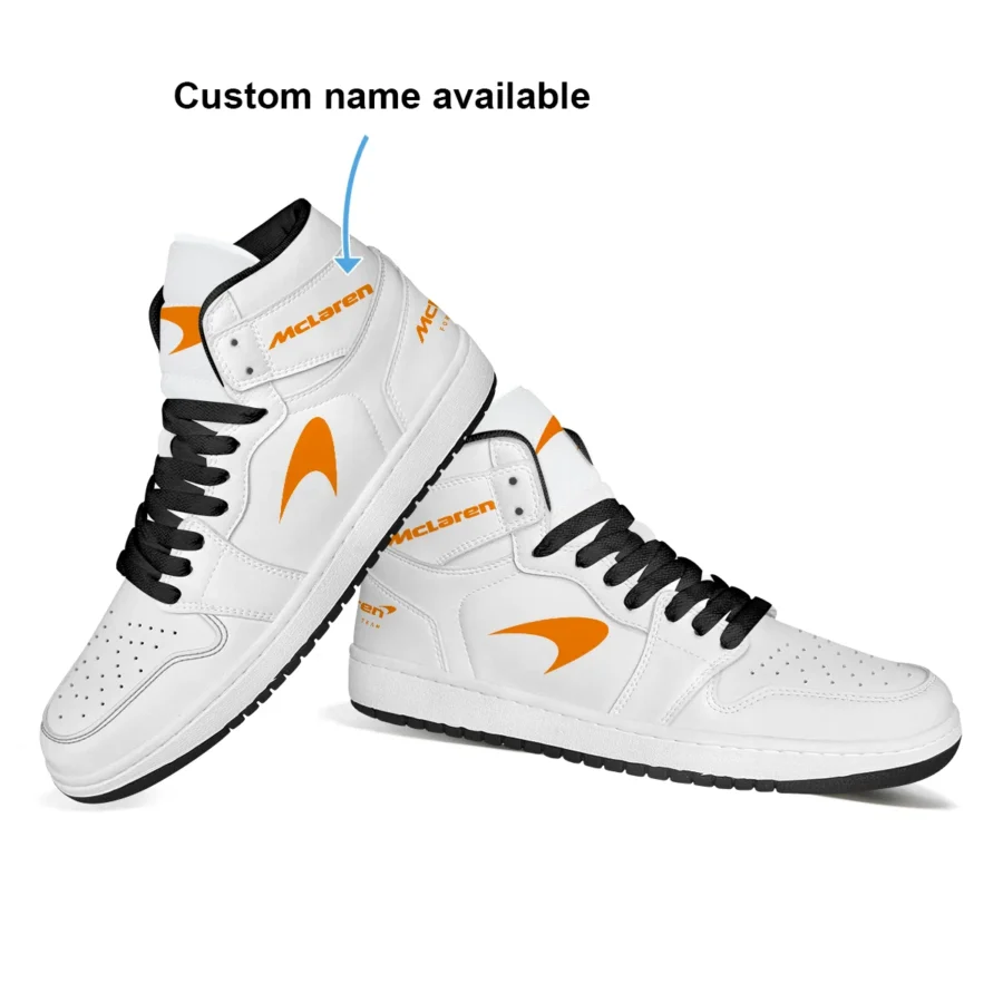 McLaren F1 Exclusive Logo Air Jordan 1 High BLMCL17725A5 - White