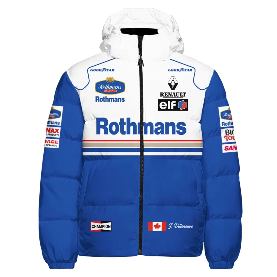 1996 Jacques Villeneuve Racing Suit Williams F1 Down & Puffer Jackets BLJV10825A1HCJ
