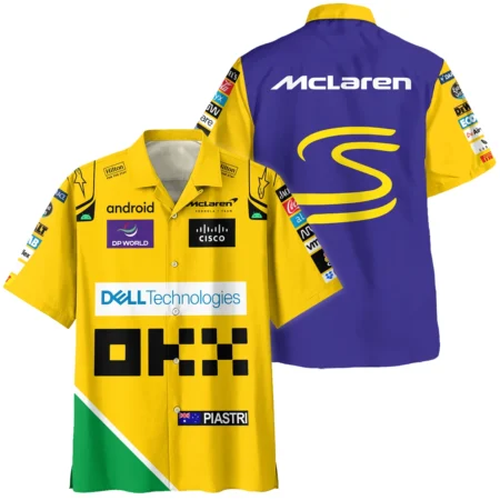 2024 Monaco GP Oscar Piastri Racing Suit McLaren F1 Hawaiian Shirt BLVAOP150825A6HW