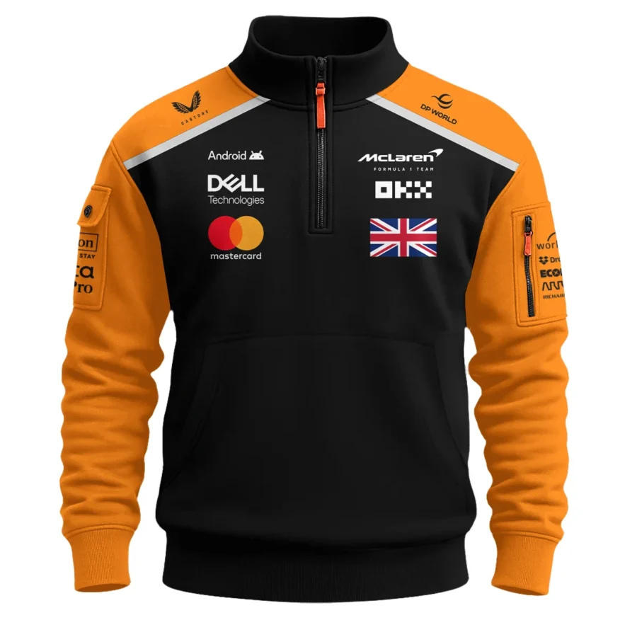 Lando Norris McLaren Formula One Exclusive Sweatshirt Zipper BLF1290325A2MCLSHZ