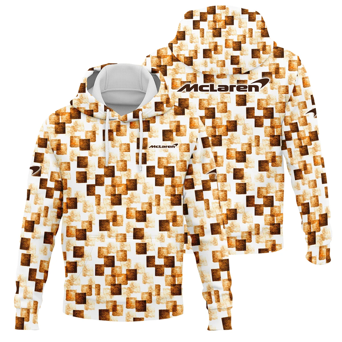 Square Pattern McLaren F1 - Hoodie BLMCL201025A2HD Square Pattern McLaren F1 - Hoodie BLMCL201025A2HD