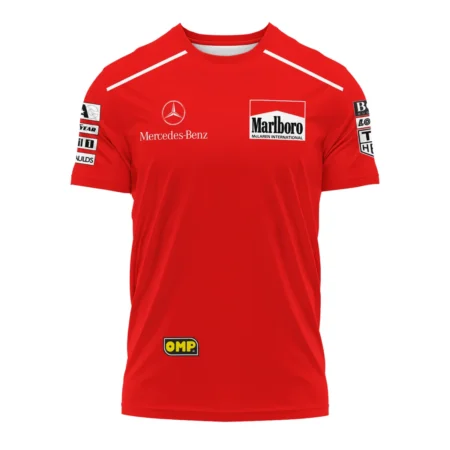 1995 Mika Hakkinen Racing Suit McLaren F1 T-Shirt BLVAMH271025A3TS