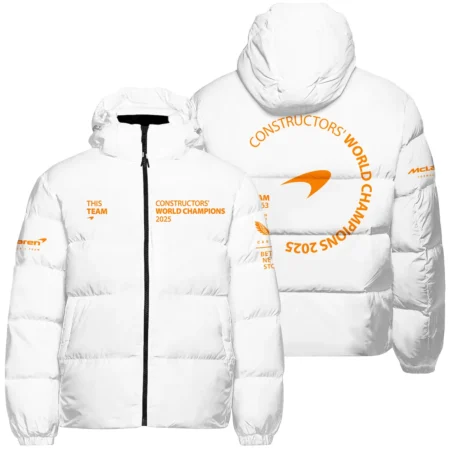 McLaren F1 Team 2025 Constructors' Champions Down & Puffer Jackets BLMCL51025A4HCJ