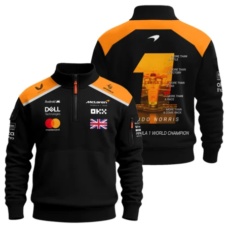 More Than A Champion Lando Norris McLaren F1 Team Sweatshirt Zipper BLNRWDCA2SHZ More Than A Champion Lando Norris McLaren F1 Team Sweatshirt Zipper BLNRWDCA2SHZ