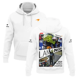 2025 WDC Lando Norris McLaren F1 Team Quarter-Zip Sweatshirt BLNRWDCA4QZS 2025 WDC Lando Norris McLaren F1 Team Quarter-Zip Sweatshirt BLNRWDCA4QZS