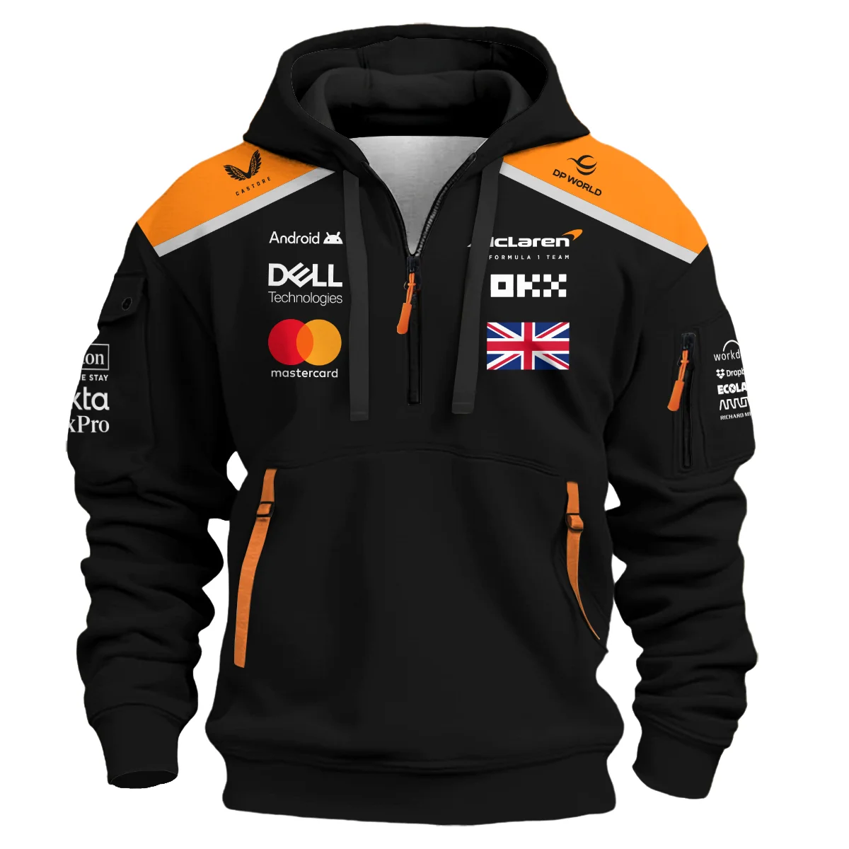 More Than A Champion Lando Norris McLaren F1 Team Hoodie Half Zip BLNRWDCA2HDF More Than A Champion Lando Norris McLaren F1 Team Hoodie Half Zip BLNRWDCA2HDF