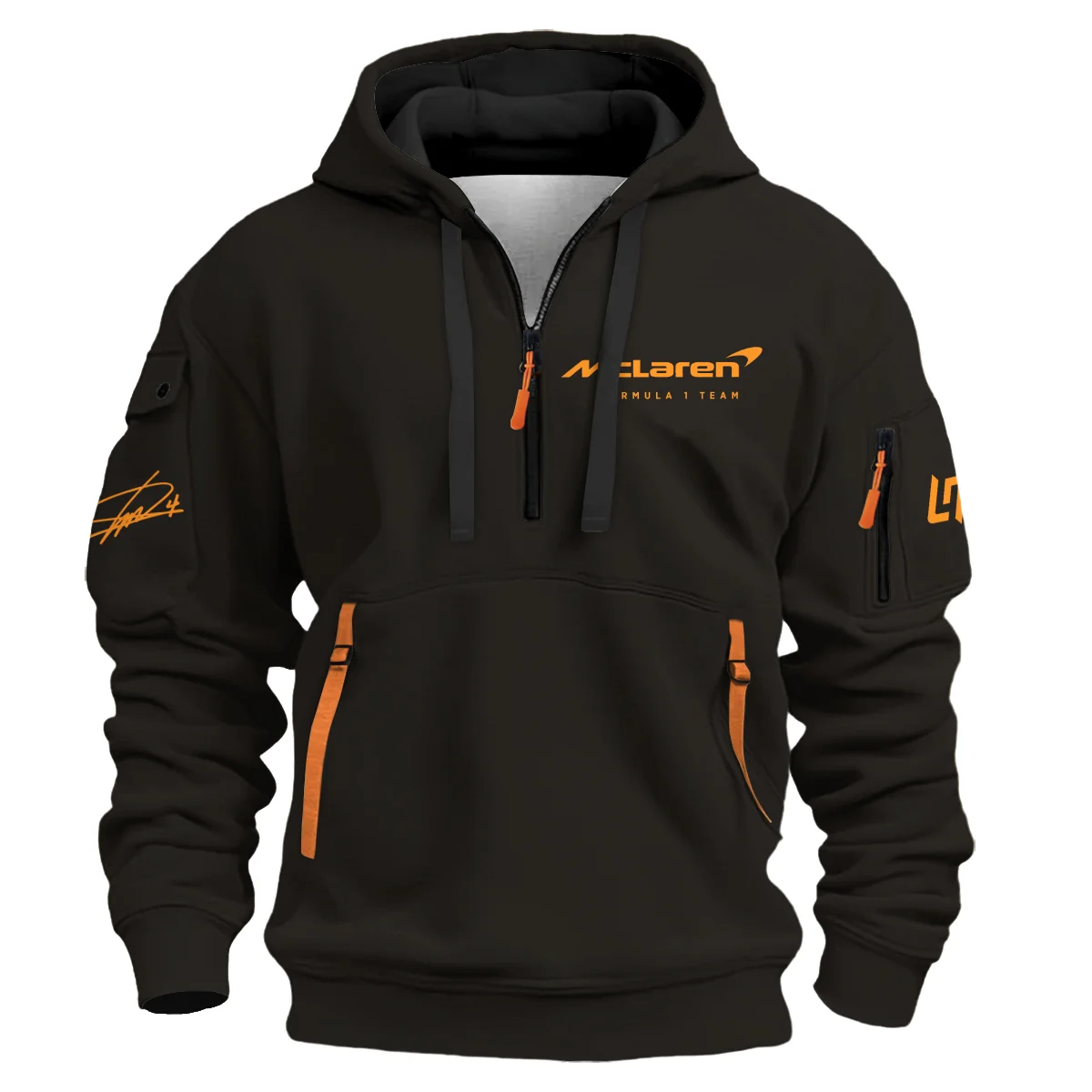 World Championship 2025 Lando Norris McLaren F1 Team Hoodie Half Zip BLNRWDCA7HDF World Championship 2025 Lando Norris McLaren F1 Team Hoodie Half Zip BLNRWDCA7HDF