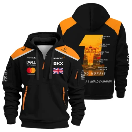 More Than A Champion Lando Norris McLaren F1 Team Hoodie Half Zip BLNRWDCA2HDF More Than A Champion Lando Norris McLaren F1 Team Hoodie Half Zip BLNRWDCA2HDF