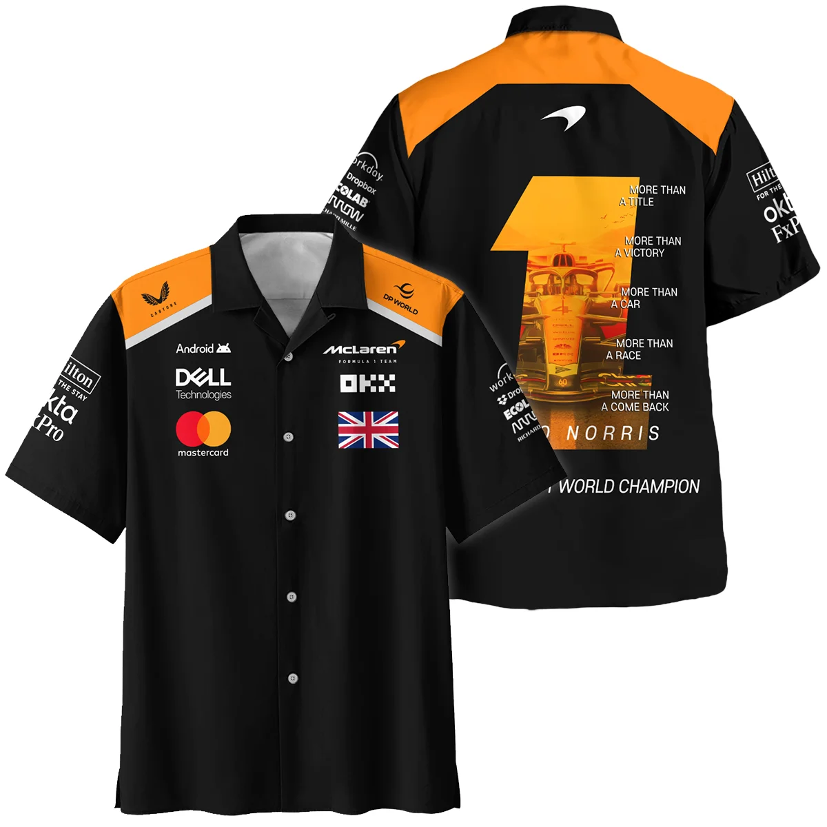More Than A Champion Lando Norris McLaren F1 Team Hawaiian Shirt BLNRWDCA2HW More Than A Champion Lando Norris McLaren F1 Team Hawaiian Shirt BLNRWDCA2HW