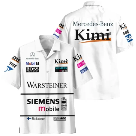 2003 Kimi Raikkonen Racing Suit McLaren F1 Hawaiian Shirt BLVAKR191125A2HW 2003 Kimi Raikkonen Racing Suit McLaren F1 Hawaiian Shirt BLVAKR191125A2HW