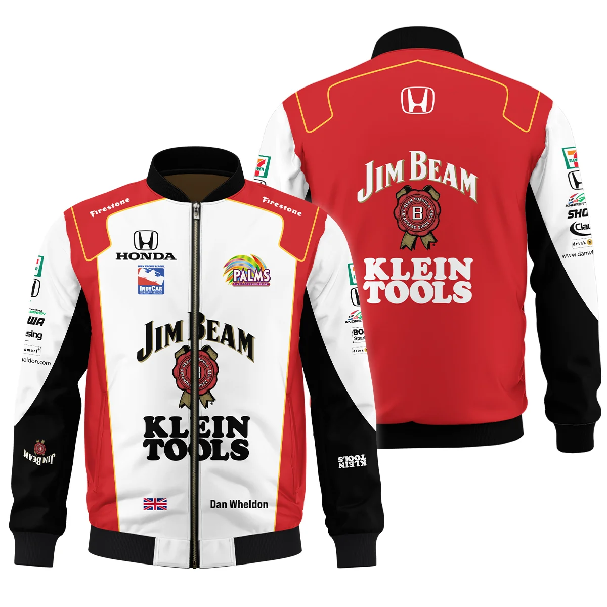 2004 Dan Wheldon Racing Suit IndyCar Series Bomber BLVADW221125A2BB 2004 Dan Wheldon Racing Suit IndyCar Series Bomber BLVADW221125A2BB