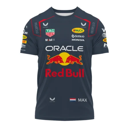 2025 Max Verstappen Racing Suit Red Bull Racing F1 T-Shirt BLVAMV281125A2TS