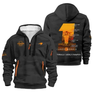 Welcome To The Club Lando Norris McLaren F1 Team Sweatshirt Zipper BLNRWDCA14SHZ Welcome To The Club Lando Norris McLaren F1 Team Sweatshirt Zipper BLNRWDCA14SHZ