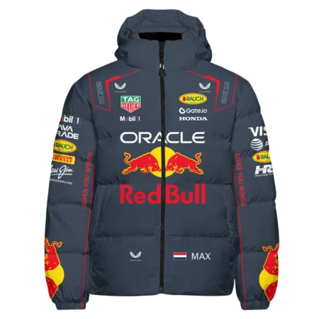 2025 Max Verstappen Racing Suit Red Bull Racing F1 Down & Puffer Jackets BLVAMV281125A2HCJ