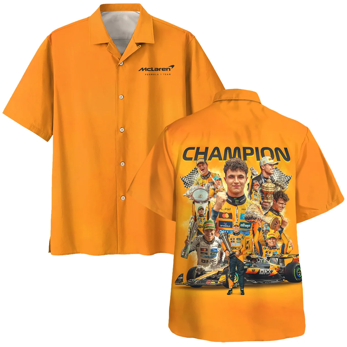 2025 Champion Lando Norris McLaren F1 Team Hawaiian Shirt BLNRWDCA12HW 2025 Champion Lando Norris McLaren F1 Team Hawaiian Shirt BLNRWDCA12HW