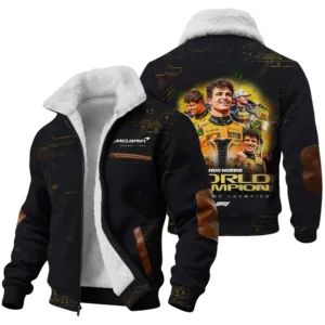 First Time Champion Lando Norris McLaren F1 Team Hoodie Quilted Waffle BLNRWDCA11HQW First Time Champion Lando Norris McLaren F1 Team Hoodie Quilted Waffle BLNRWDCA11HQW