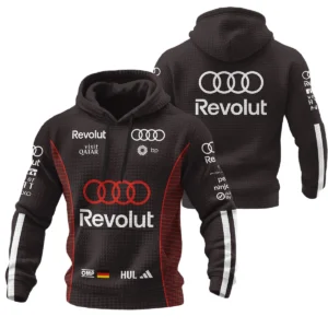 2026 Nico Hulkenberg Audi F1 Teamwear For Fans Sweatshirt Zipper BLVAAUDI230125A01SHZ