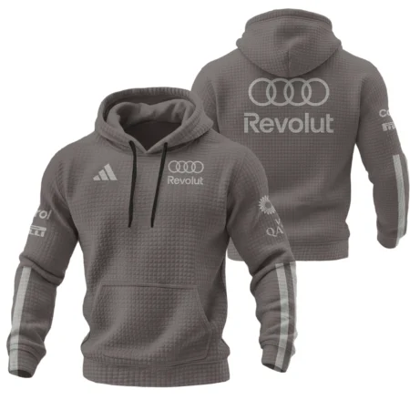 2026 Audi F1 Teamwear For Fans Hoodie Quilted Waffle BLVAAUDI230125A03HQW