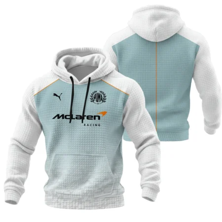 2026 McLaren x Puma F1 Teamwear For Fans Hoodie Quilted Waffle BLVAMCL230125A03HQW