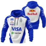 2026 Racing Bulls F1 Teamwear For Fans Hoodie Quilted Waffle BLVARAC160125A01HQW