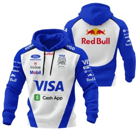 2026 Racing Bulls F1 Teamwear For Fans Hoodie Quilted Waffle BLVARAC160125A01HQW