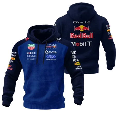 2026 Red Bull Racing F1 Teamwear For Fans Hoodie Quilted Waffle BLVARB160125A01HQW