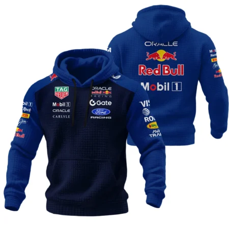 2026 Red Bull Racing F1 Teamwear For Fans Hoodie Quilted Waffle BLVARB160125A02HQW