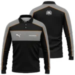 2026 McLaren x Puma F1 Teamwear For Fans Long Polo Shirt BLVAMCL230125A01LPL