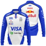 2026 Racing Bulls F1 Teamwear For Fans Long Polo Shirt BLVARAC160125A01LPL