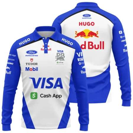 2026 Racing Bulls F1 Teamwear For Fans Long Polo Shirt BLVARAC160125A01LPL