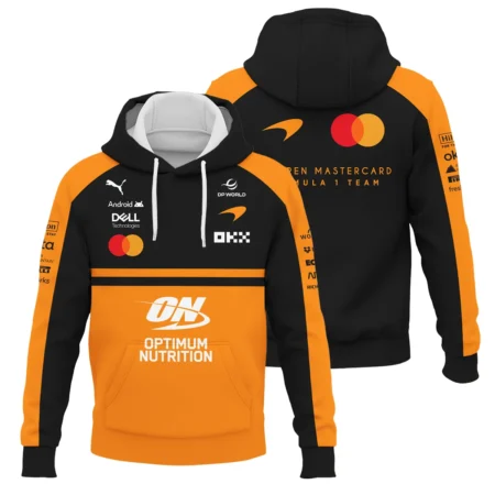 2026 McLaren F1 Teamwear For Fans Hoodie BLMCL25126A1HD - Orange