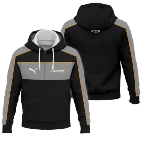 2026 McLaren x Puma F1 Teamwear For Fans Zipper Hoodie BLVAMCL230125A01ZHD