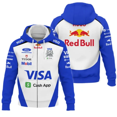 2026 Racing Bulls F1 Teamwear For Fans Zipper Hoodie BLVARAC160125A01ZHD