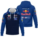2026 Red Bull Racing F1 Teamwear For Fans Zipper Hoodie BLVARB160125A02ZHD