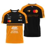 2026 McLaren F1 Teamwear For Fans T-Shirt BLMCL25126A1TS - Orange